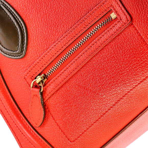 Celine Nano Bicolor Luggage Bag Grainy Leather - Picture 8 of 8